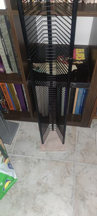 Arquivador Estante - expositor CD's NOVO - Para 80 CD's Base VARIAS CO