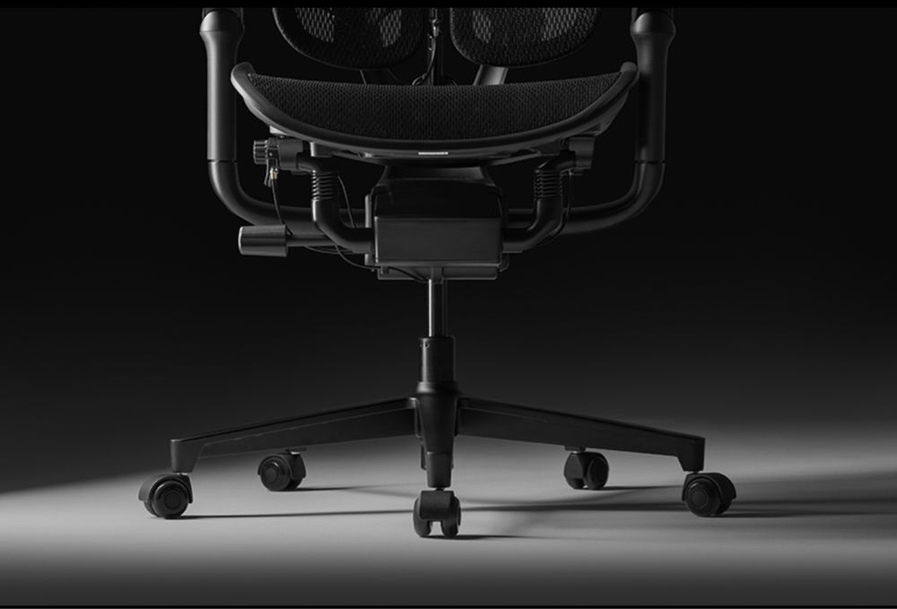 Fotel Biurowy Ergonomiczny YUMISU 1010 Materiał BLACK