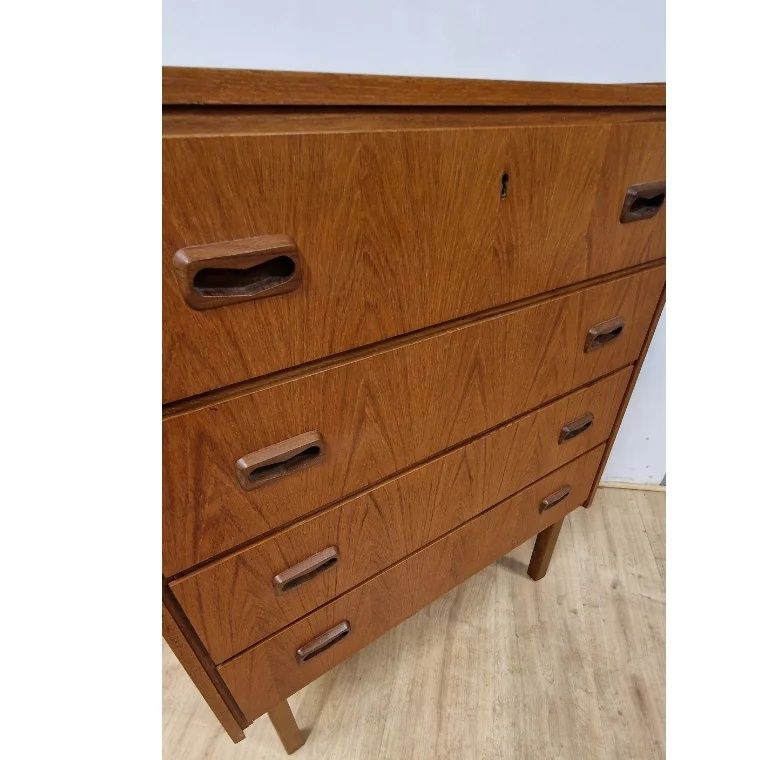 komoda szufladowa mid century modern lata 60 70