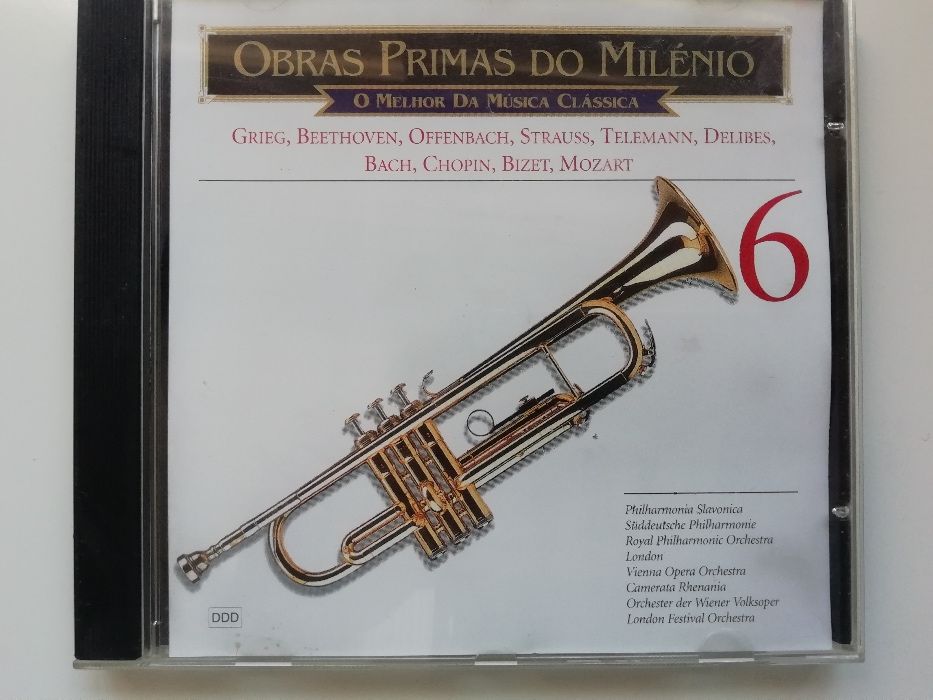 CD - "Obras Primas do Milénio" (música clássica)