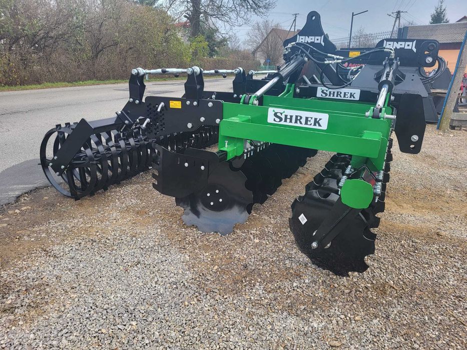 BRONA TALERZOWA JANPOL ciężka/ 4m/5m 4 siłowniki/ wał daszkowy fi600