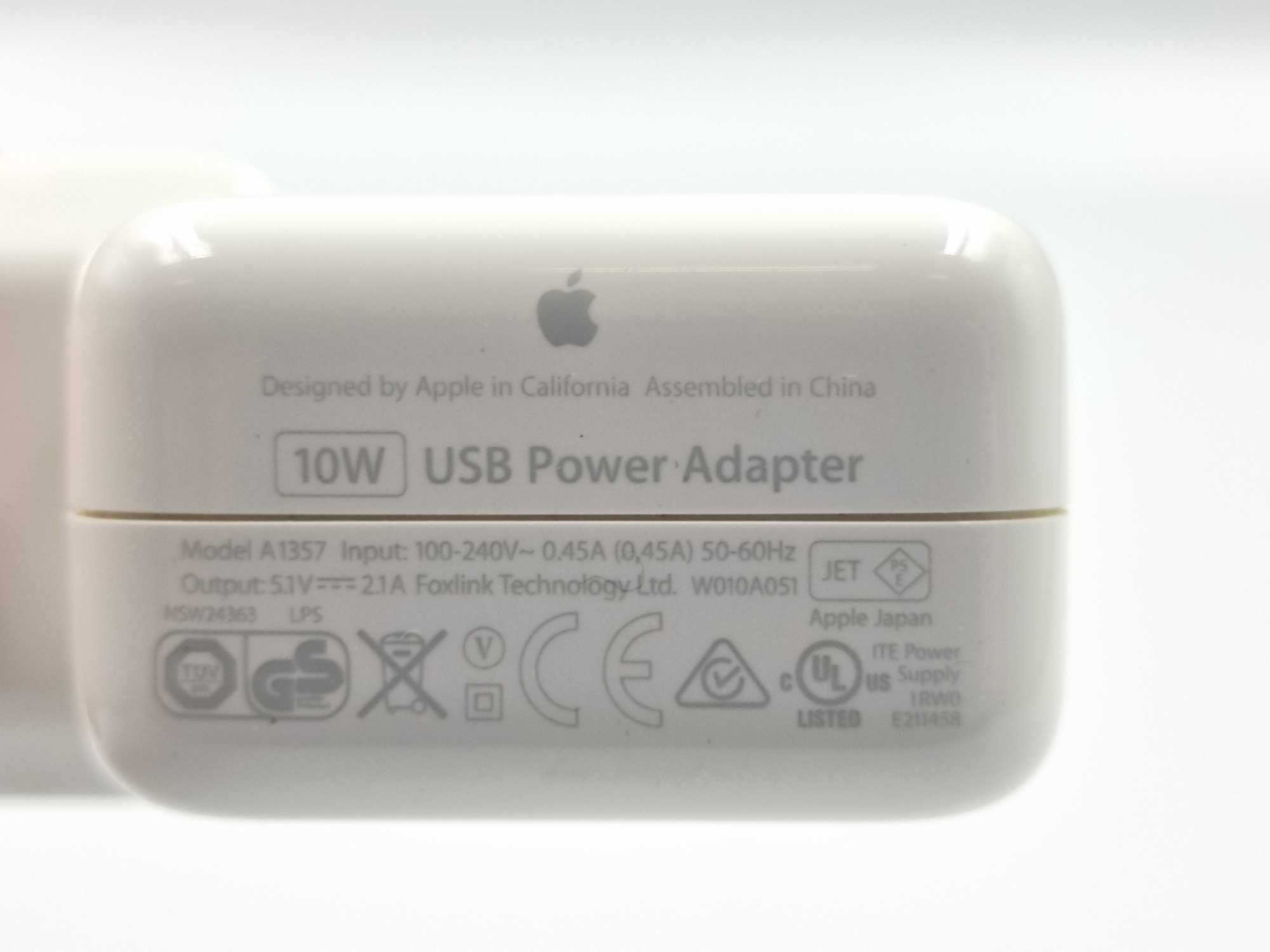 Apple Oryginalna Ładowarka Używana | MOC 10W | A1357