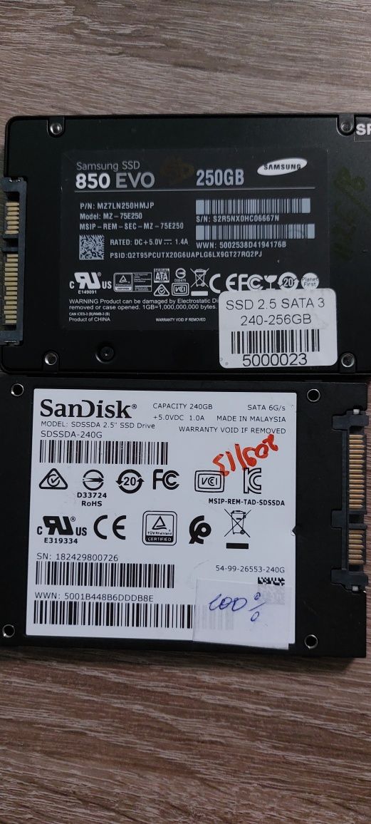 Ssd  128gb 180gb 240gb 250gb  480gb 500gb
