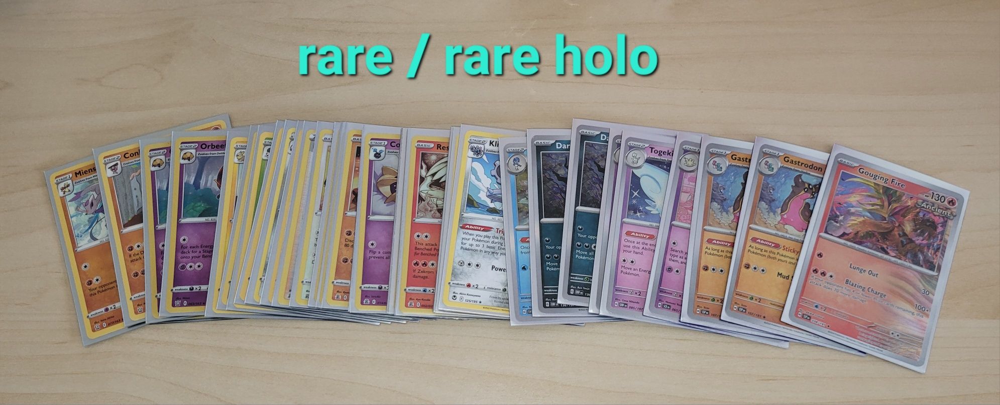 Pokémon cards - Bulk Várias Expansões