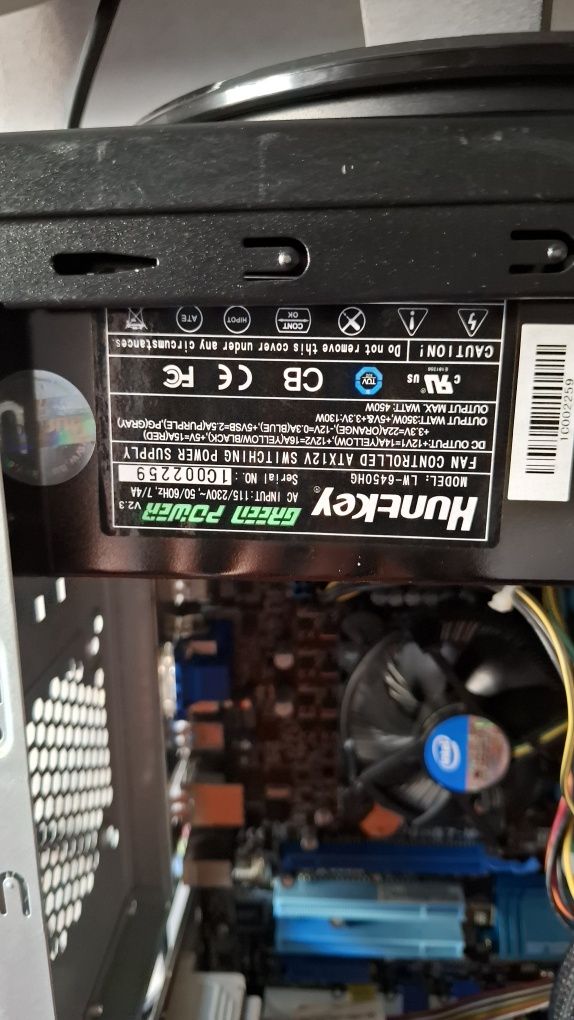 Компьютер на Intel core i3-2100