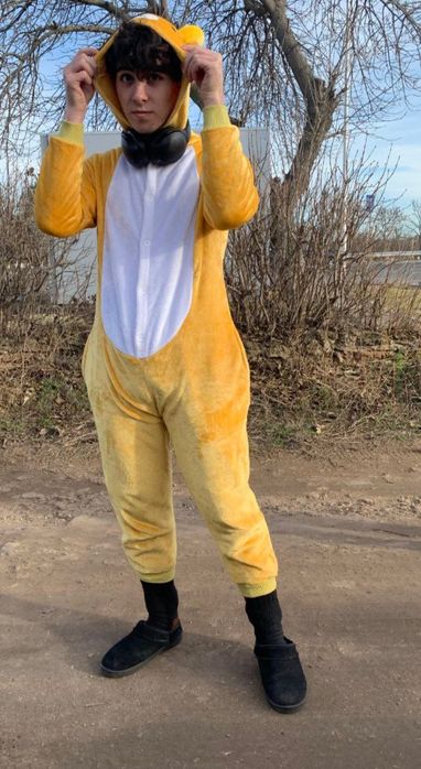 Костюм Кігурумі тигр ведмідь 46 розмір кигуруми