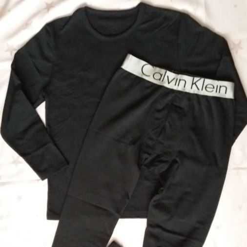 Чоловіча термобілизна Calvin Klein Steel. Мужское теплое термобелье