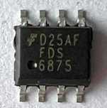 Tranzystor FDS6875W dwukanałowy MOSFET P‑kanałowy [082]UK - cena 10 sz