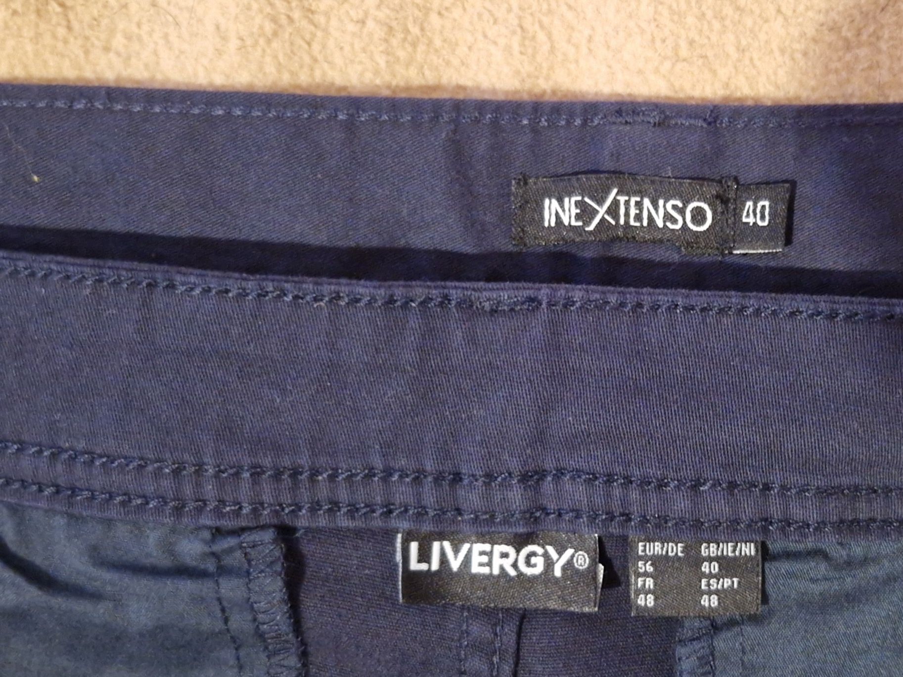 Calções bermudas novas com bolsos laterais em sarja
Xl n 48 n 50
Fabri