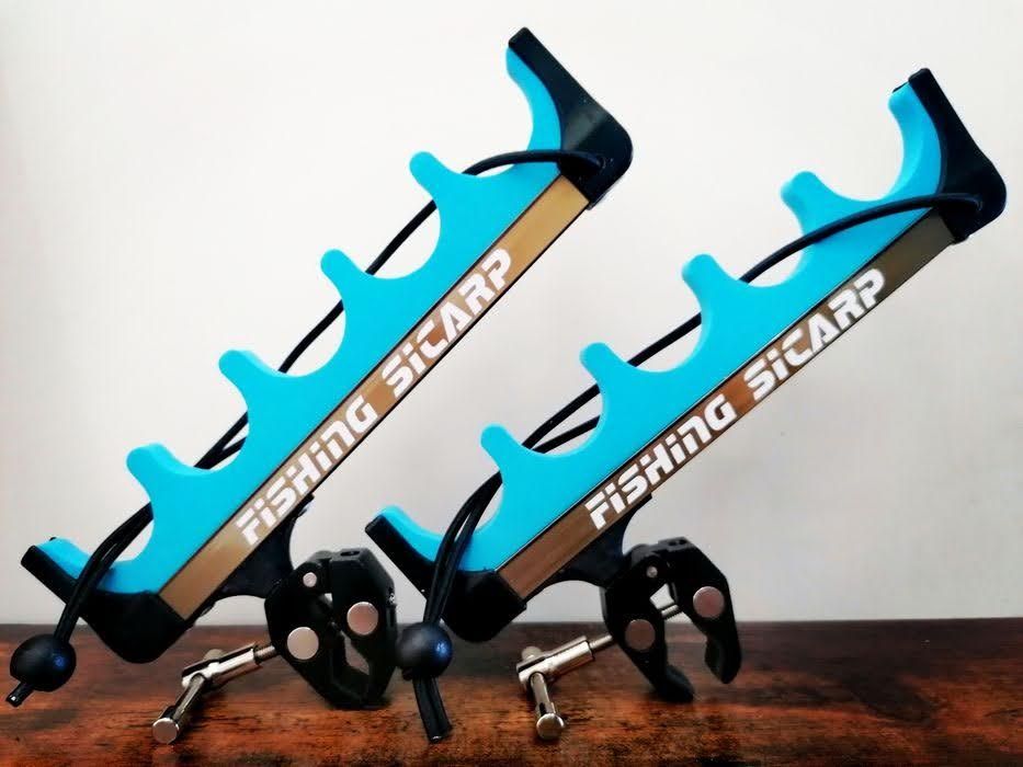 Uchwyty do wędek na burtę czy relingów Łodzi