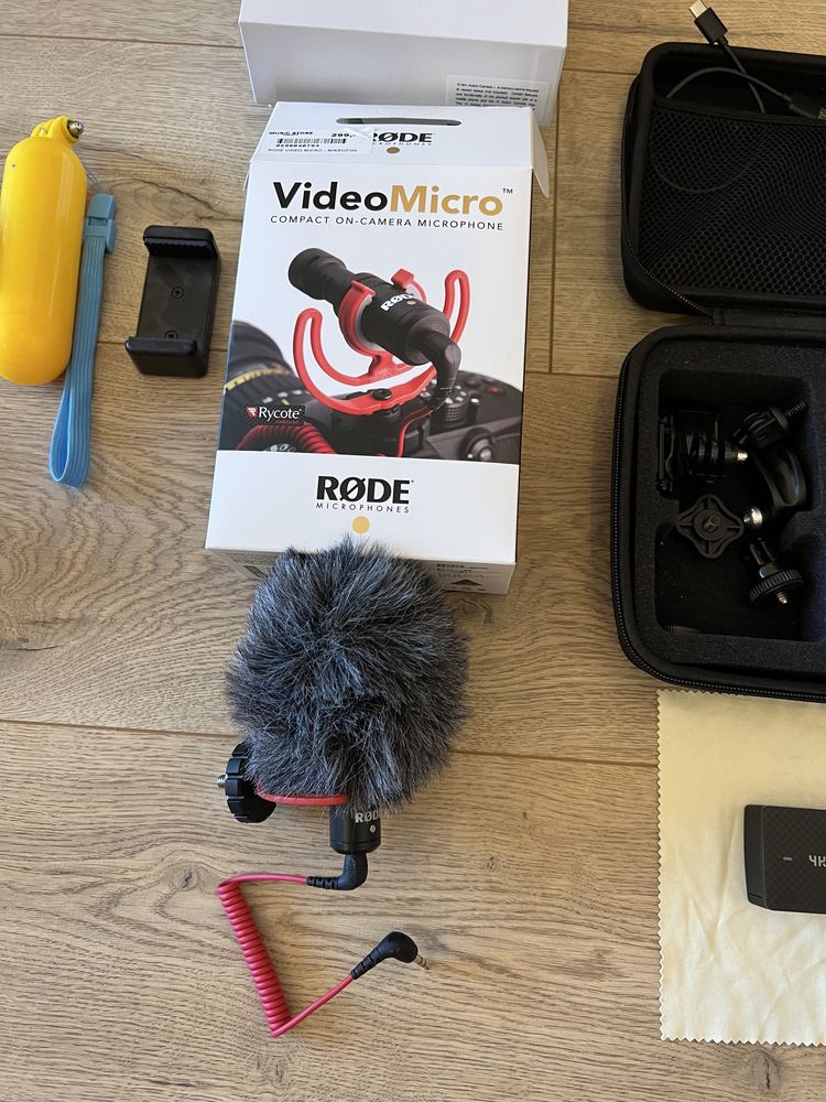 Kamera Gimbal Mikrofon 4k RODE Zestaw