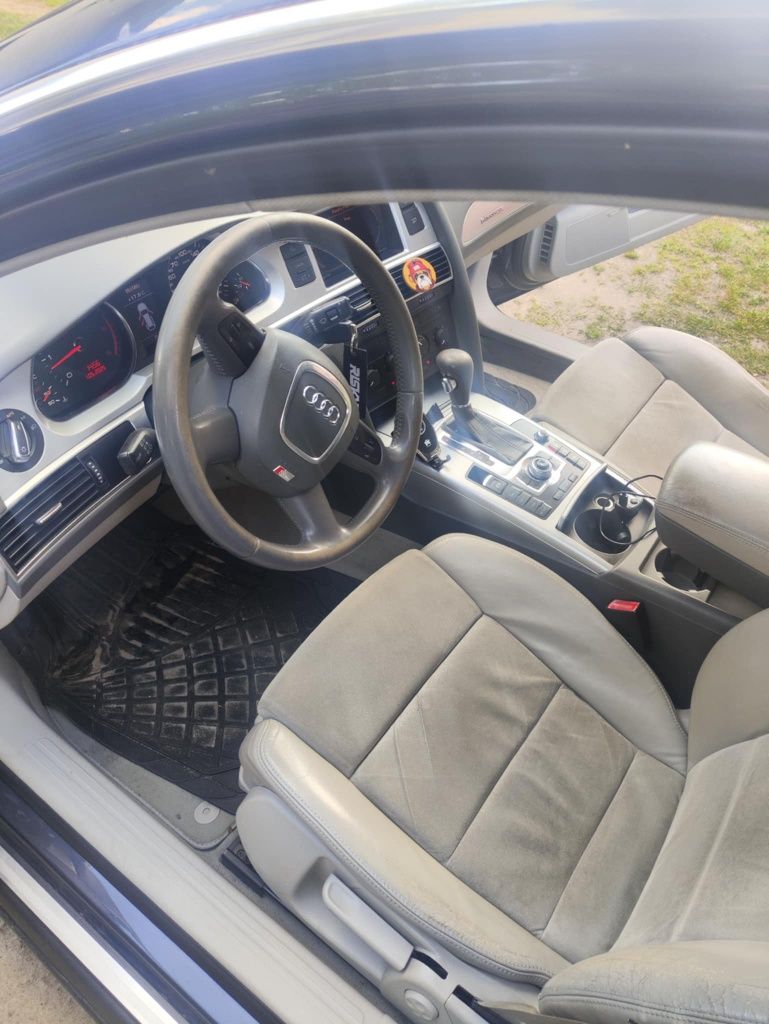 Audi A6 C6 S-line Lift 2008Rok 3.0 TDI Quattro LEDy , alcantara