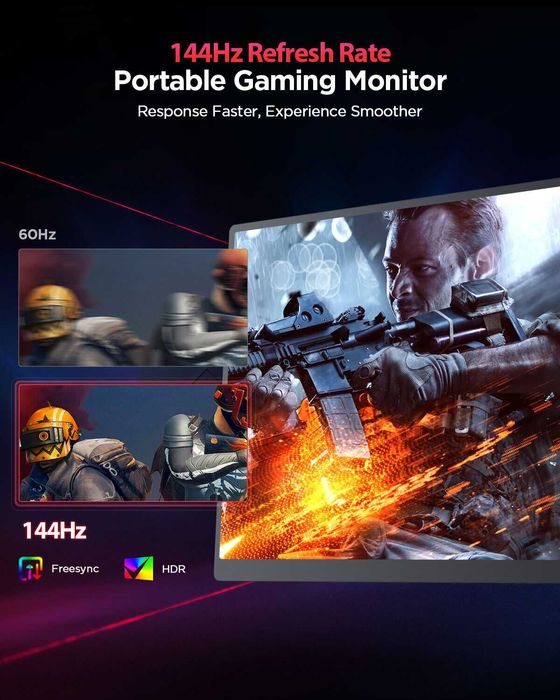 Портативний ігровий монітор UPERFECT UGame C2 Pro 16'' 2K 144Hz IPS