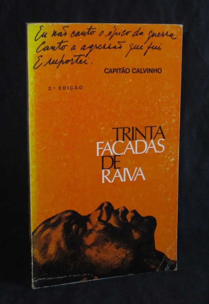 Livro Trinta Facadas De Raiva Capitão Calvinho