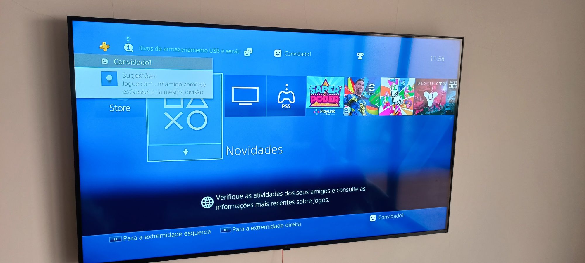 PlayStation 4 Pro 1TB + comando original