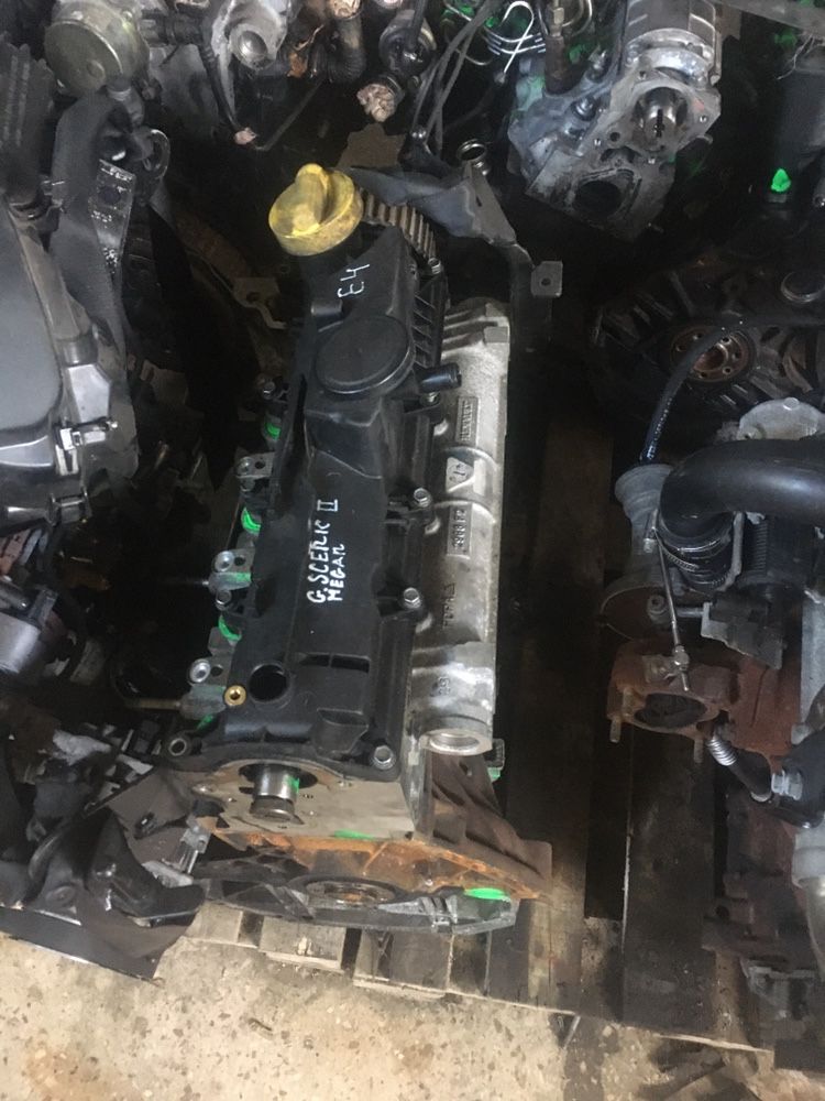 Мотор двигун двигатель renault scenic megane kangoo 1.5 dci E3 E4 E5