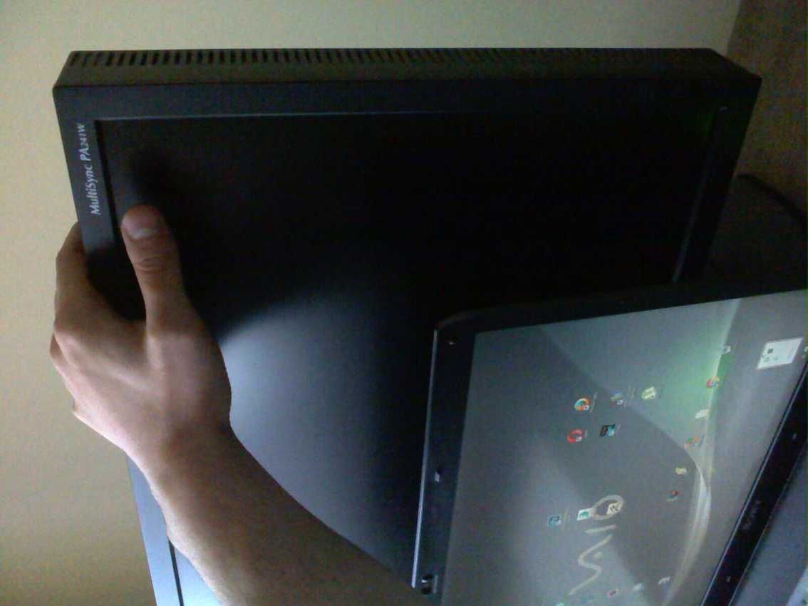 Монитор 24.1 NEC MultiSync PA241W Black
