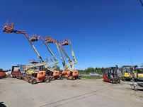 Wynajem jlg 510 podnosnik 18 m przegubowy teleskopowy