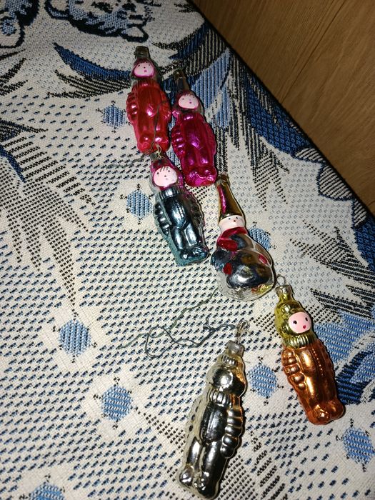 ёлочные СССР игрушки