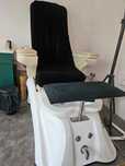 Fotel pedicure oraz manicure z funkcją masażu shiatsu pleców