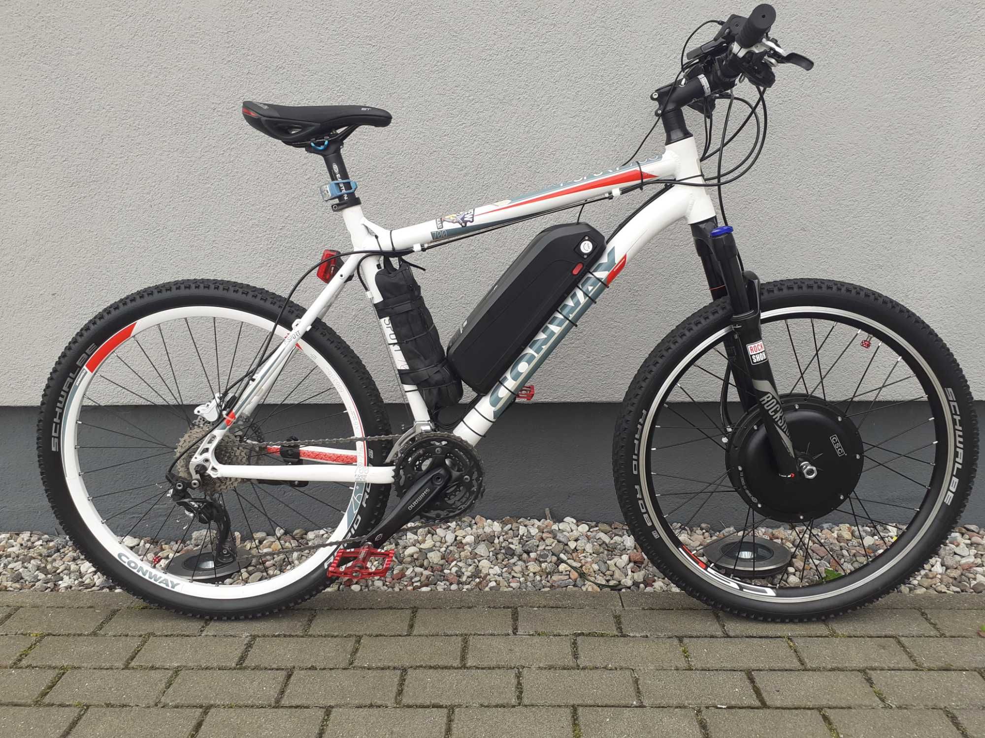conway rock shox hydraulika mtb xt cube jak nowy merida okazja