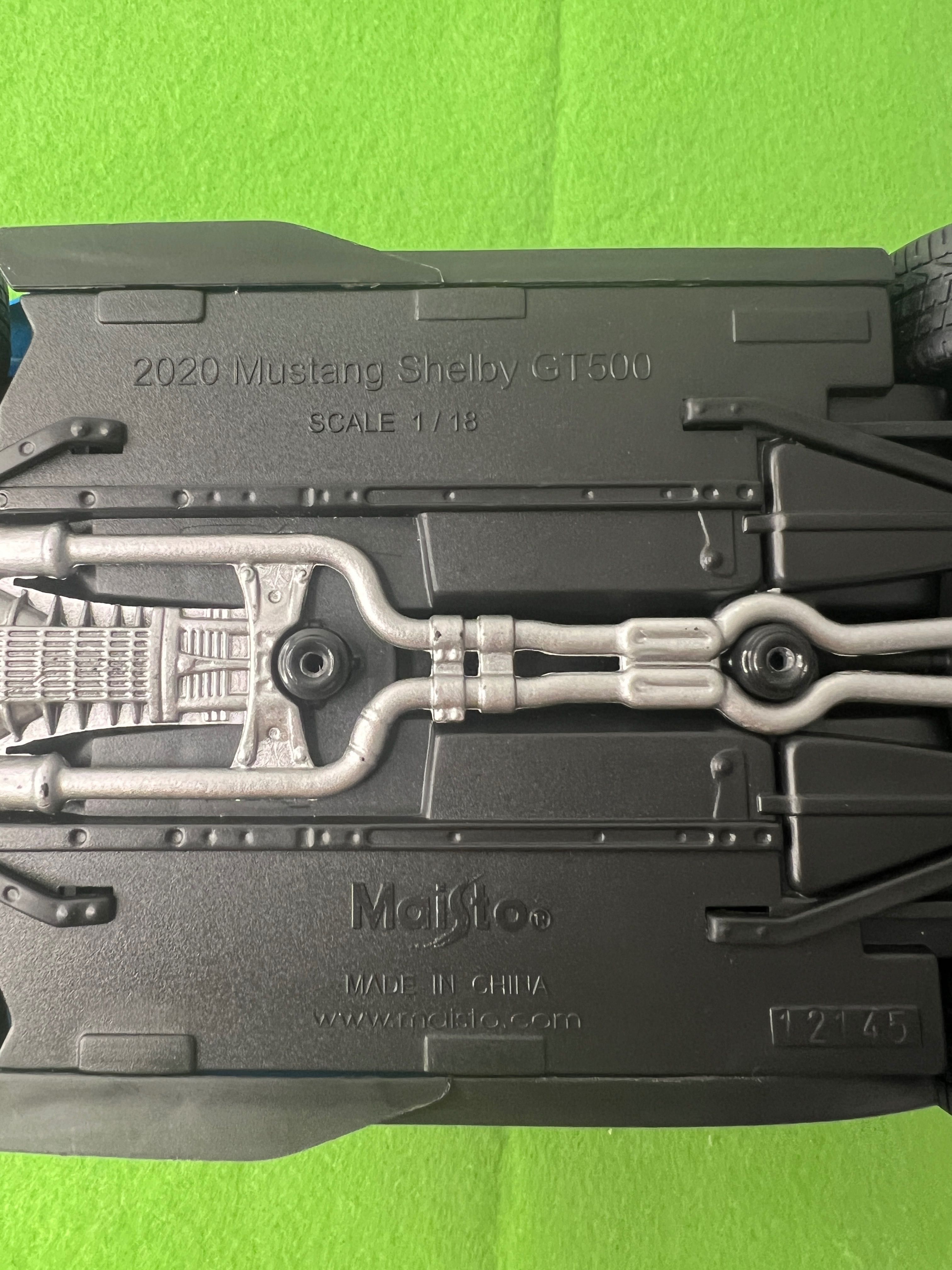 Ford Mustang Shelby GT500 – Maisto 1/18 Azul (2020)