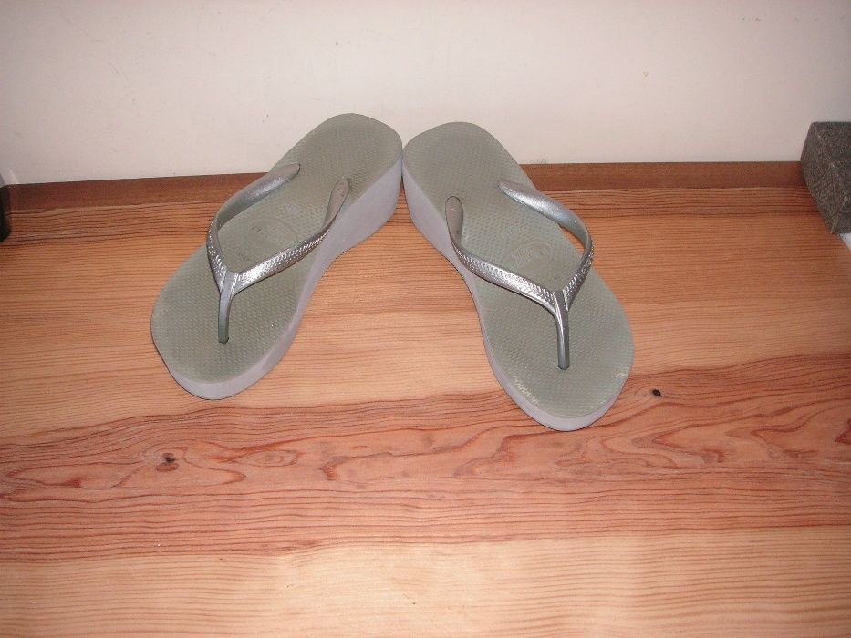 Havaianas High T/38  (Prateado)