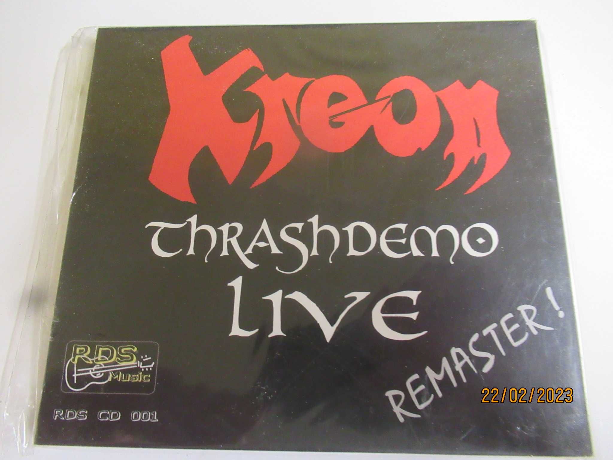 płyta cd metal Kreon  Trashdemo Live nowa w foli