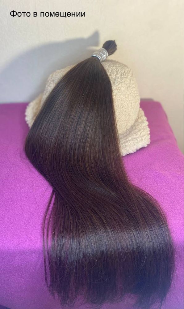 Натуральный волос для наращивания 65 см
