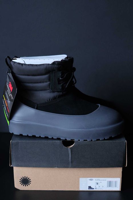 Чоловічі угги UGG Classic Mini Lace-Up Weather Black 41 42