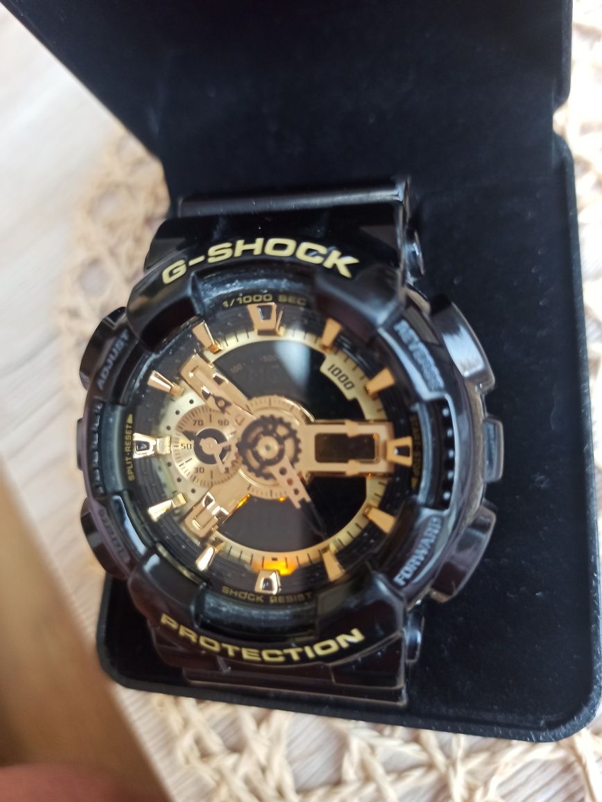 Zegarek Casio g-shock 5146 ga110gb czarny/zloty