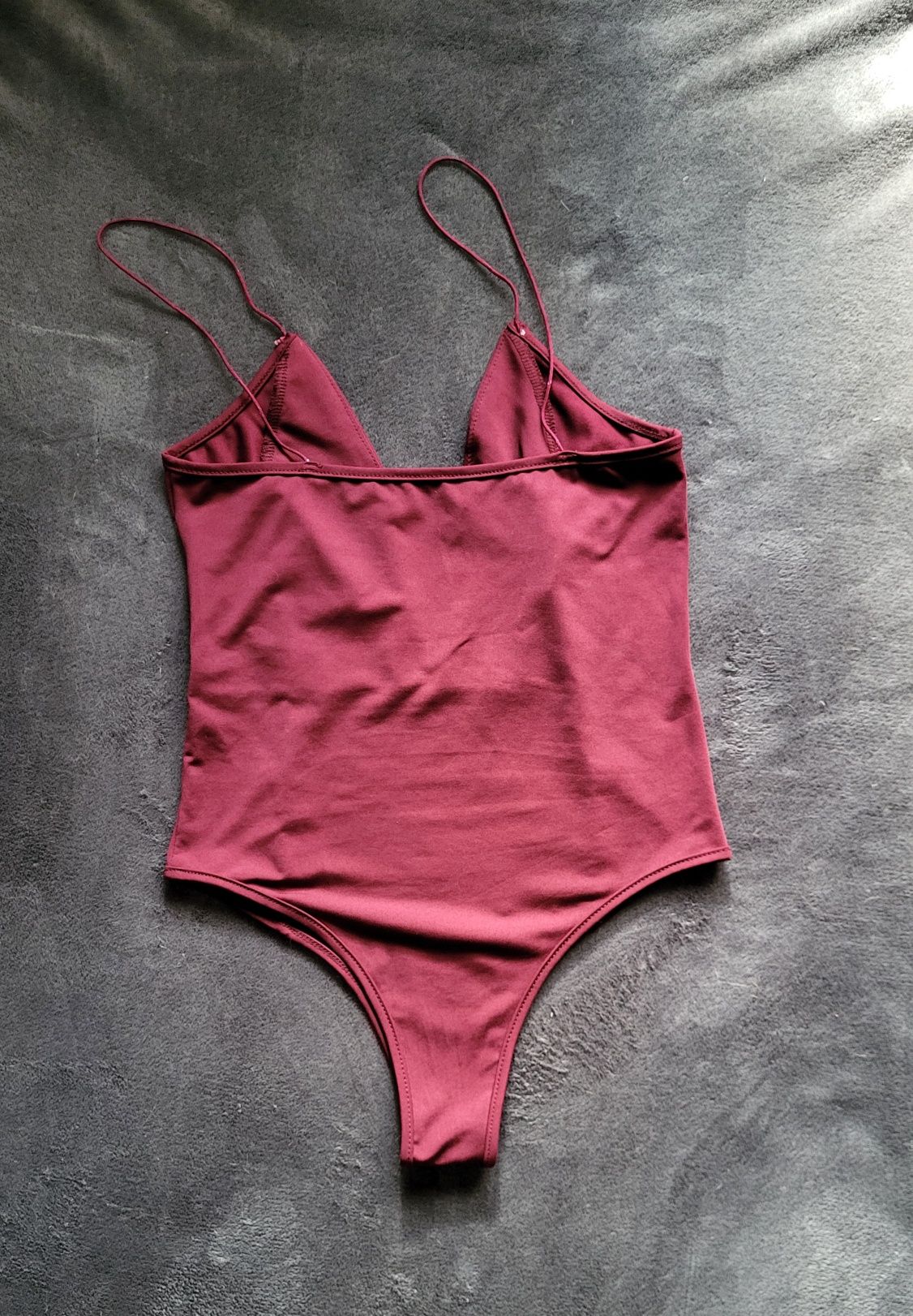 Burgundowe body rozmiar s