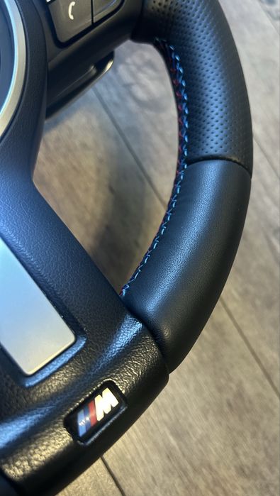 Kierownica M-pakiet BMW F20 F21 F22 F30 F31 F32 F36 obszyta jak nowa!