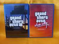 Zestaw Double Pack Grand Theft Auto III + Vice City PS2 PlayStation 2