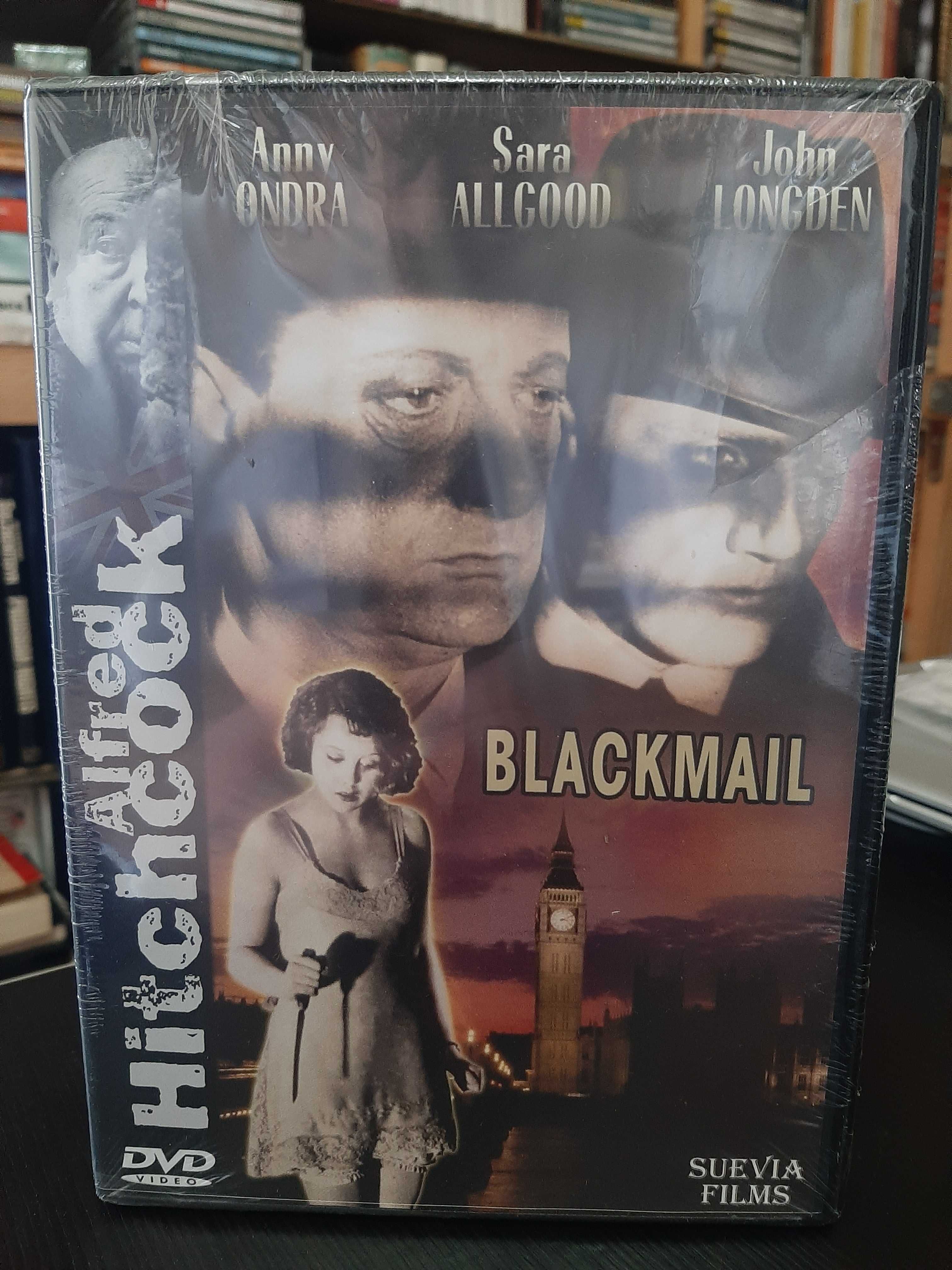 Alfred Hitchcock – Blackmail – NOVO – SELADO - Legendas PT