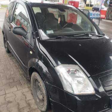 Citroen C2 1.4 hdi kolor czarny kod lakieru EXYB na części