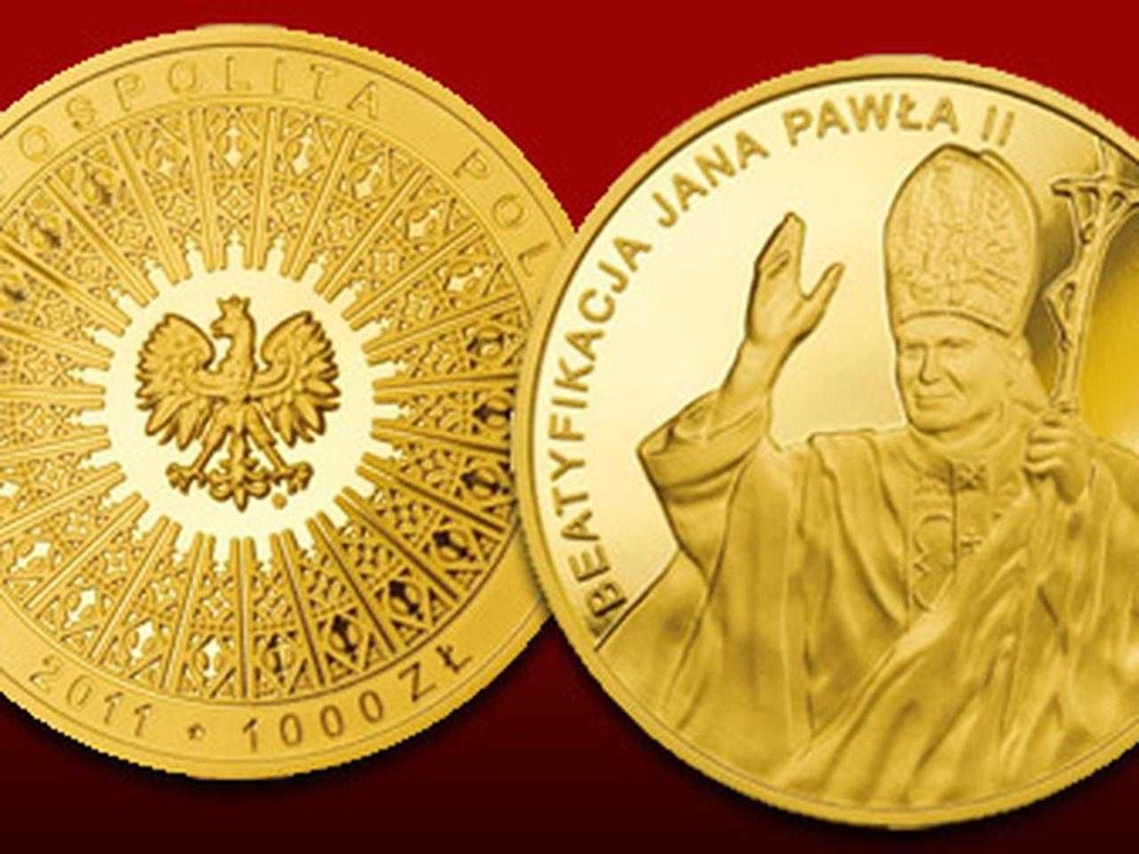1000 zł Beatyfikacja 2011 - Skarby Stanisława Augusta ZAMIANA