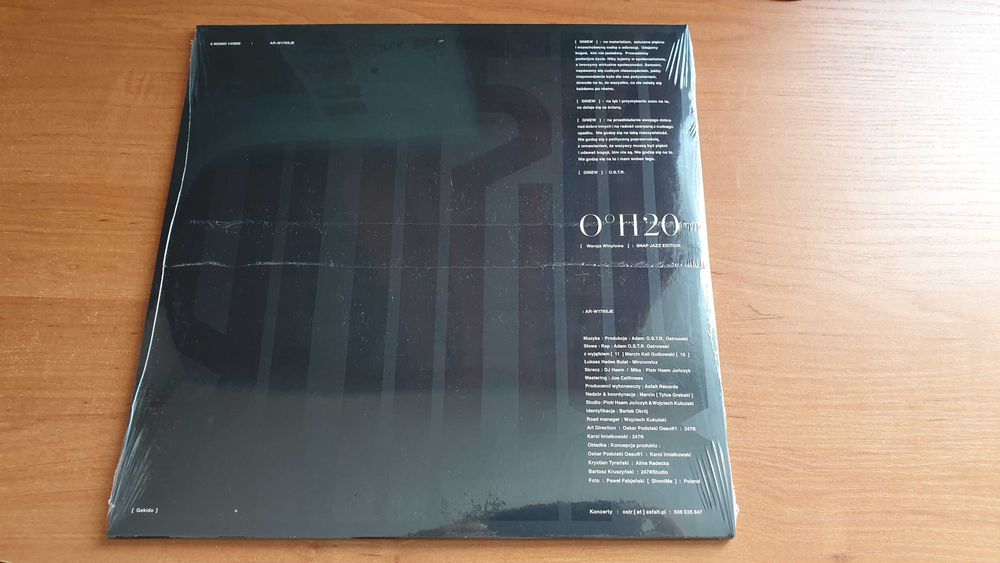 Płyta winyl O.S.T.R. Gniew 2 LP Nowa .Fplia