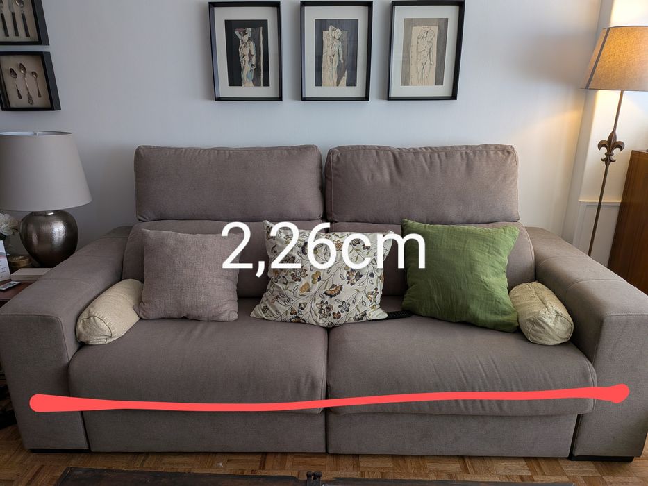 Sofá Dinis  3 lugares