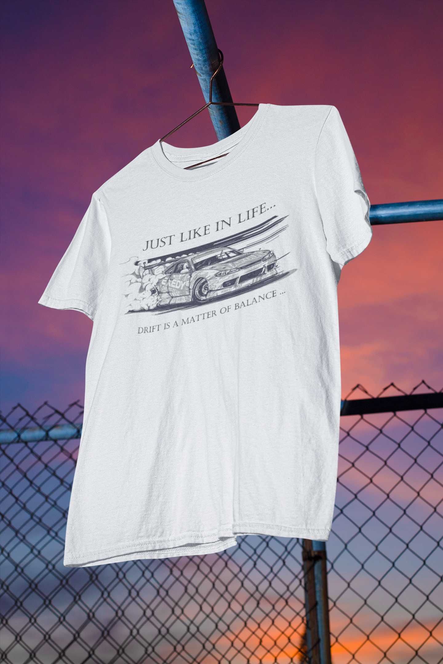 T-shirt Drift Car