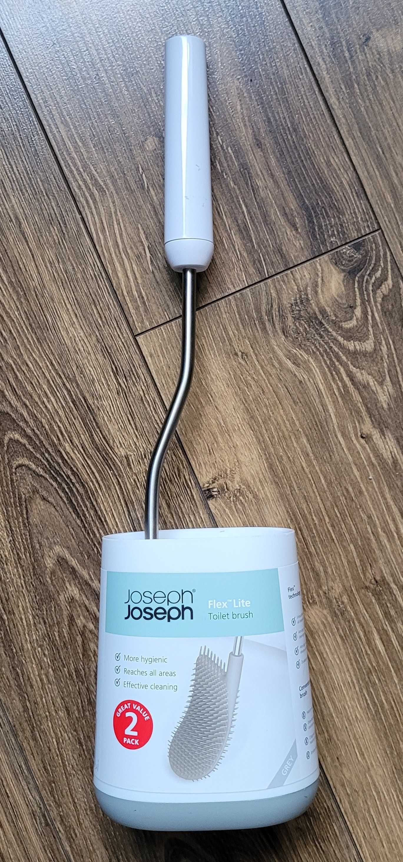 Joseph Joseph Flex Lite szczotka WC do toalety toaletowa zestaw NOWA