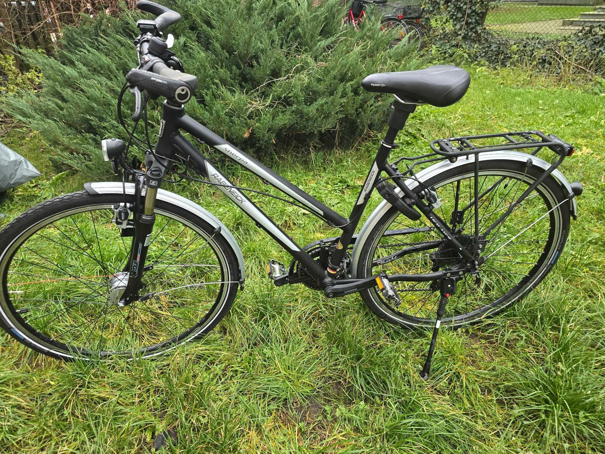 Rower trekkingowy RABENEICK Sherpa Light,Deore XT- MAGURA- idealny
