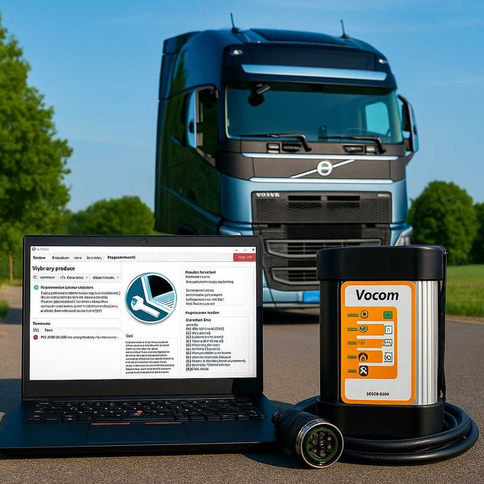 ZESTAW DIAGNOSTYCZNY Vocom Volvo Ciężarowe Maszyny Budowlane Nowa wer