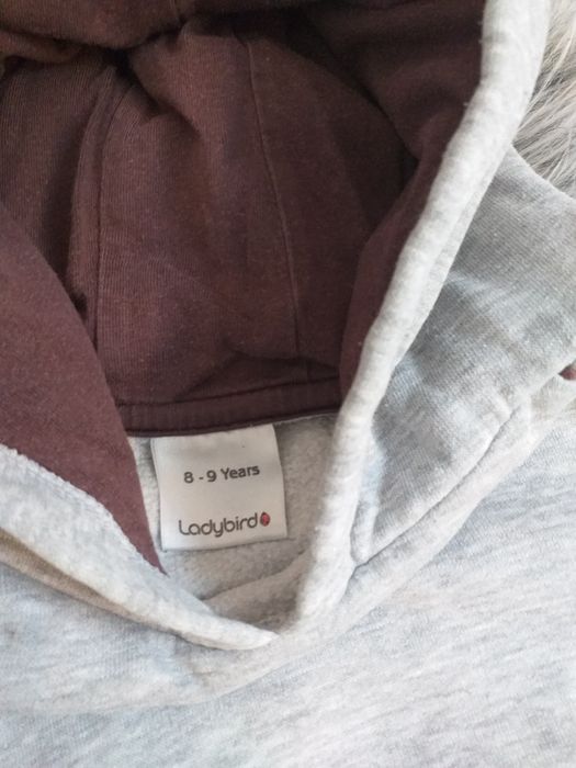 Bluza chłopięca szara r. 128