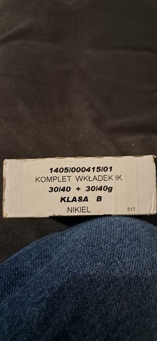 WILKA wkładki 30/40 i 30/40g