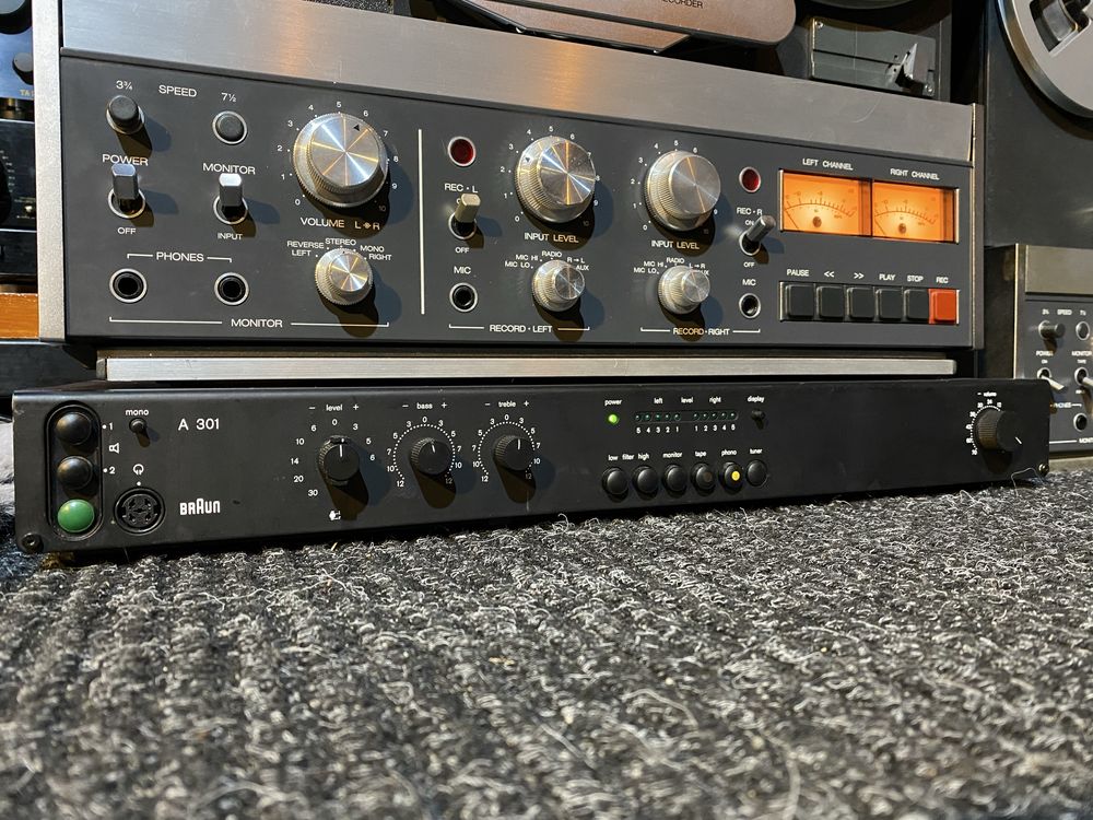 Braun A301 wzmacniacz stereo