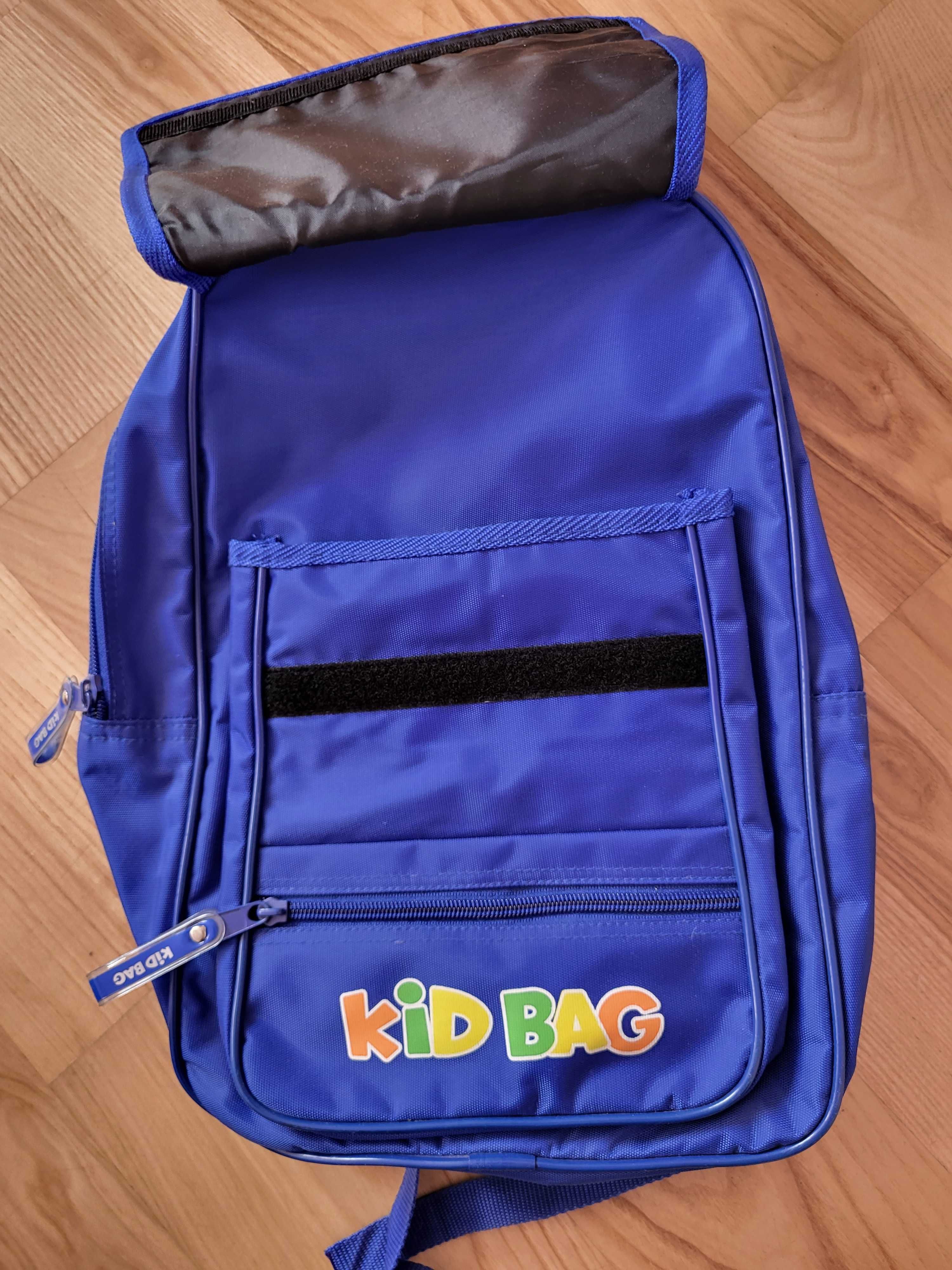 Plecak dla przedszkolaka niebieski