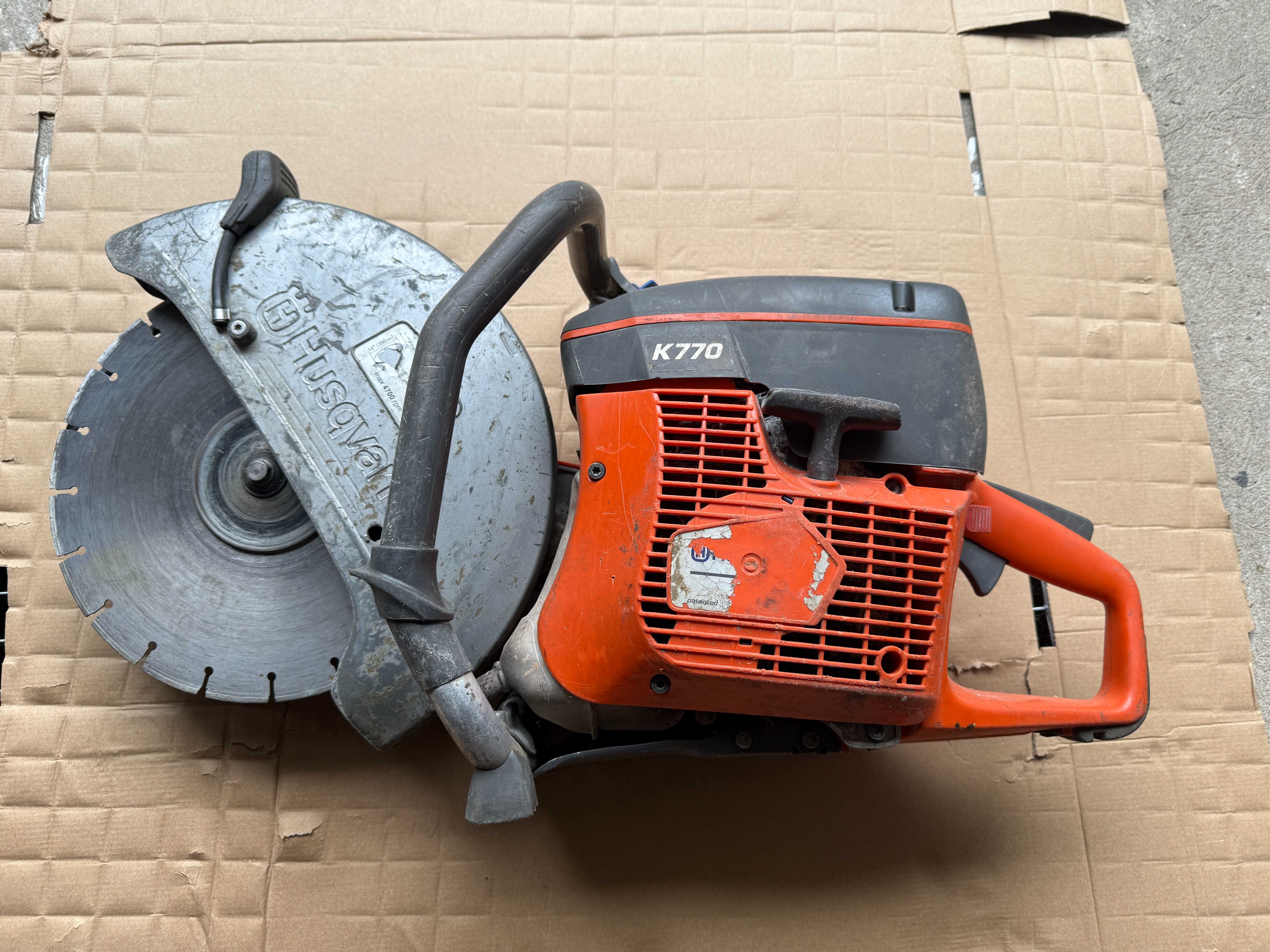Piła do betonu Husqvarna k770 Warto!!