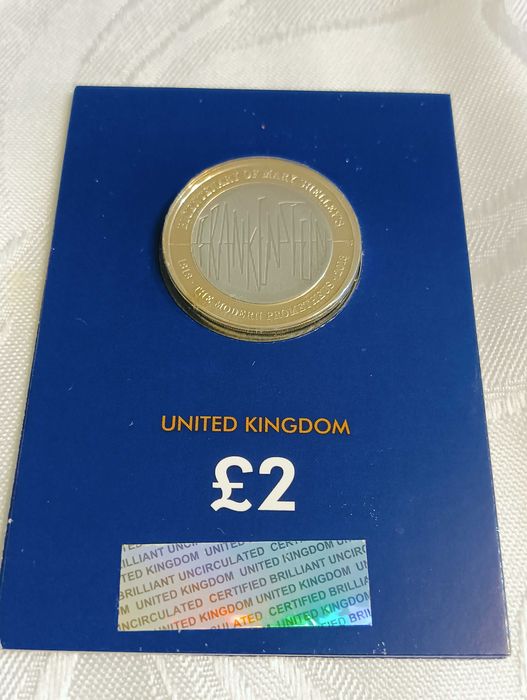 Wielka Brytania 2 funty 2018 Frankenstein