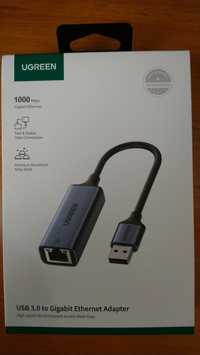 Сетевой адаптер Ugreen USB 3.0 to Gigabit RJ-45